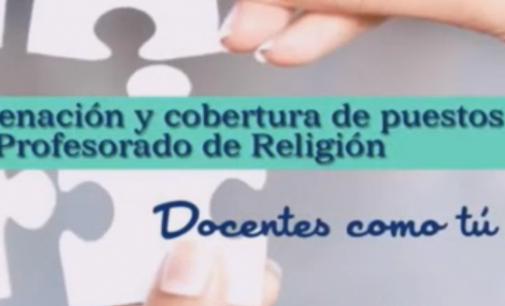 VÍDEO CHARLA ACTUALIZACIÓN MÉRITOS PROFESORADO RELIGIÓN 2022