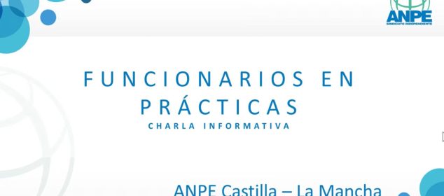 Exclusivo Afiliados: video charla funcionarios en PRÁCTICAS en CLM 2022
